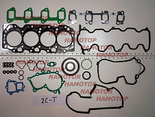 Ремкомплект двигателя TOYOTA 2C-T  04111-64670, 04111-64106, 04111-64178, 04111-64356, 04111-64359, 04111-64670, 04111-64352